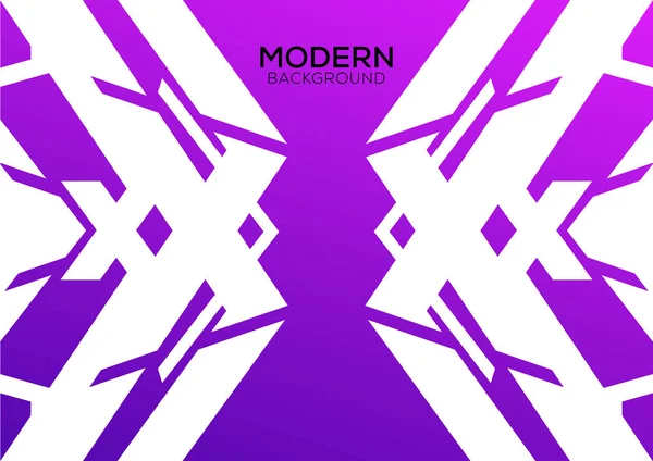 Modernes Design Abstrakter Hintergrund Farbverlauf Lila — Stockvektor