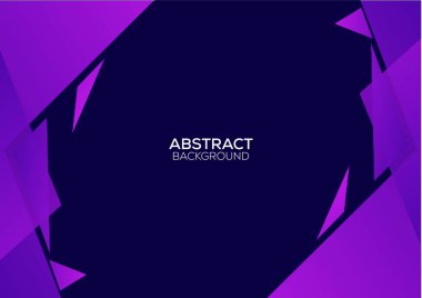 Geometrik soyut arkaplan tasarımı modern mor