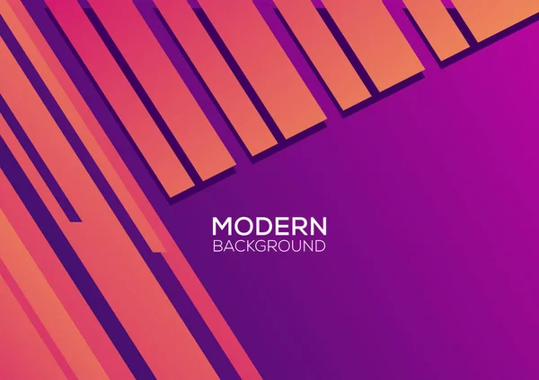 Moderne Geometrische Abstrakte Hintergrund Design Farbverlauf — Stockvektor