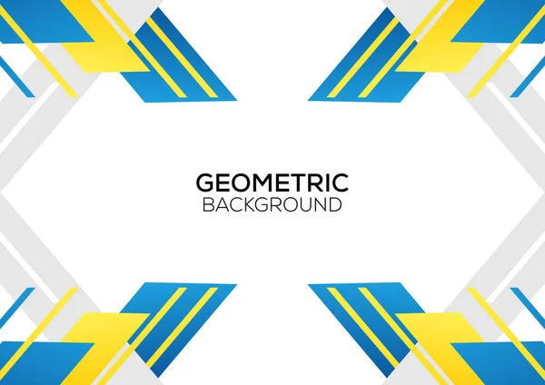 Modern Geometric Background Design Minimalist Color — Stock Vector