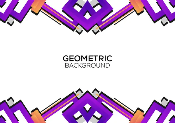 Modern Háttér Geometriai Minimalista Design — Stock Vector
