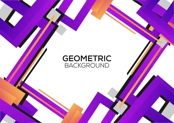 Modern Geometriai Tervezés Gradiens Minimalista Háttér — Stock Vector