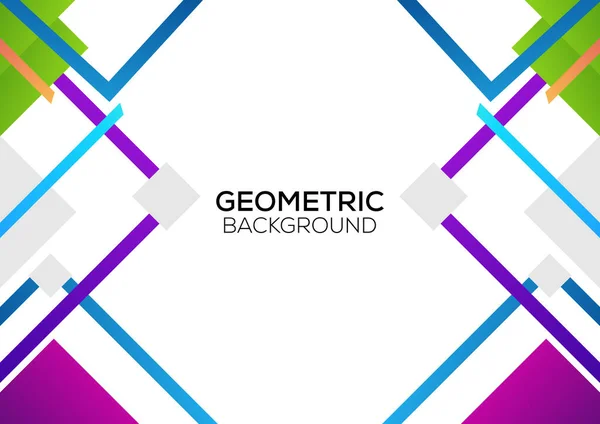 Fond Géométrique Design Moderne Minimaliste — Image vectorielle
