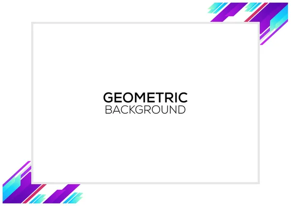 Геометрические Абстрактные Современный Дизайн Фона Градиентный Цвет — стоковый вектор