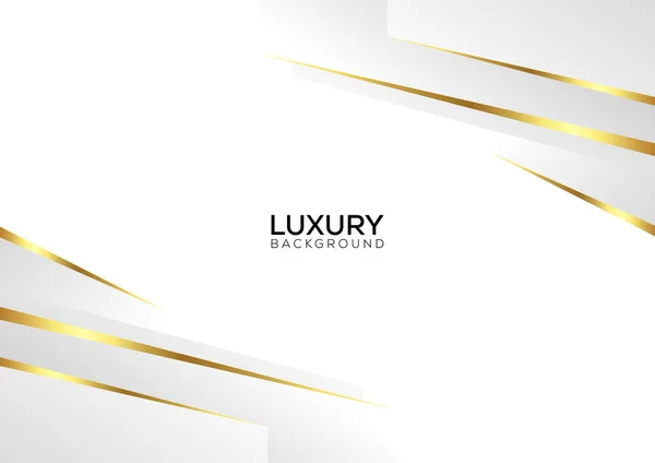 Weißer Luxus Hintergrund Elegantes Design — Stockvektor