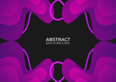 gradyan mor sıvı arkaplan soyut tasarımı