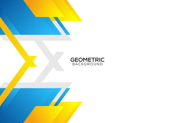 Geometric Modern Background Design Gradient — Stock Vector