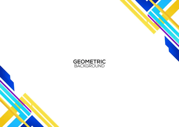 Diseño Fondo Moderno Gradiente Línea Geométrica — Vector de stock