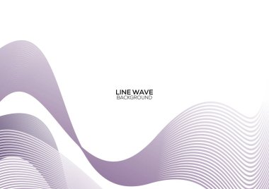 çizgi dalga soyut arkaplan tasarımı