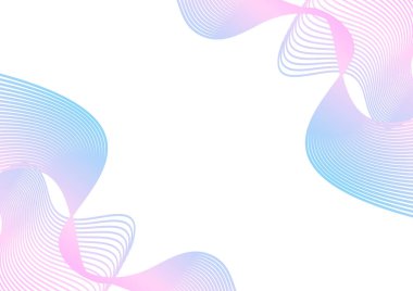 modern dalgalı çizgiler arkaplanı şekillendirir