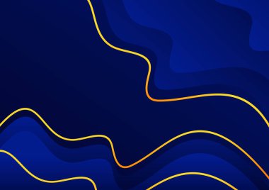 gradyan modern dalga mavi arkaplan