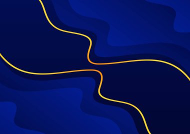 dalga soyut arkaplan gradyanı biçimi