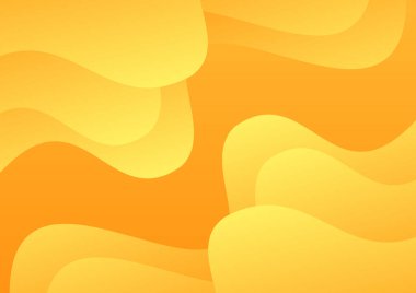 dalga sarı soyut arkaplan gradyanı biçimi