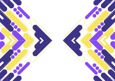 düz soyut palet renk arkaplan tasarımı