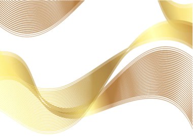 lüks dalga hattı beyaz arkaplan