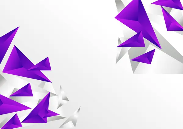 gümüş sunum arka planına sahip modern mor