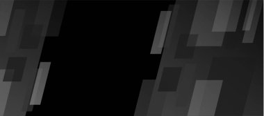 modern pankart siyah arkaplan tasarımı