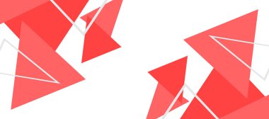 Kağıt kesiği arka planı olan geometrik