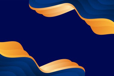 soyut gradyan dalga arkaplan şablonu