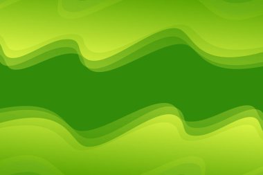sıvı dalga gradyanı yeşil arkaplan