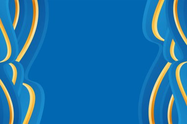 soyut mavi ve sarı dalga arkaplanı