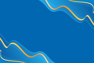 mavi ve sarı dalga şablonu arka plan