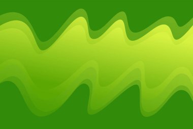 yeşil sıvı dalga şablonu arkaplanı