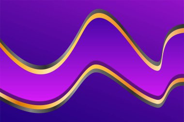 Altın çizgi arkaplan dizaynlı mor renk.