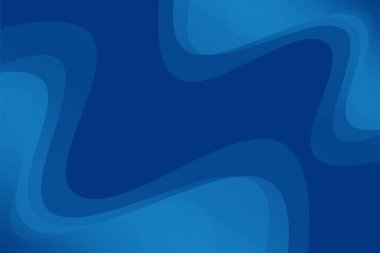 Pürüzsüz mavi dalgalı arkaplan tasarımı