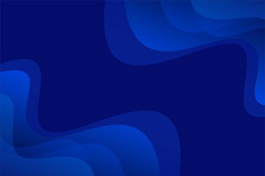 Mavi dalga akış şekilli zarif soyut arkaplan