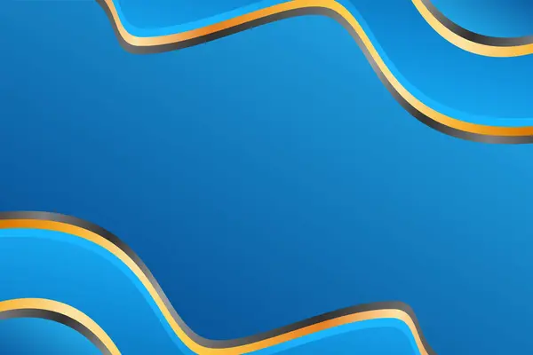 Modern zarif mavi dalga arkaplan tasarımı