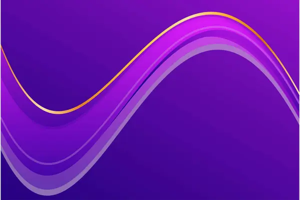 Altın çizgi arkaplan ile soyut mor gradyan