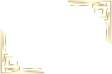 Lüks altın süs çerçeve tasarımı