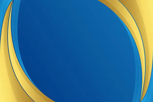 Zarif altın elementler vektör illüstrasyonlu mavi soyut arkaplan tasarımı