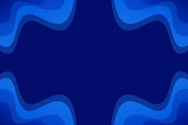 Soyut mavi arkaplan. Modern basit mavi geometrik tasarım. Minimum şekiller. Kitapçık, broşür, afiş, poster, web sitesi, broşür, kapak, şirket, fon. Vektör illüstrasyonu