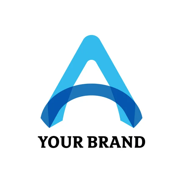 Una Ilustración Vectorial Diseño Logotipo — Foto de Stock