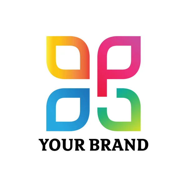 Vektor Illustration Abstrakt Logo Design — Stockfoto