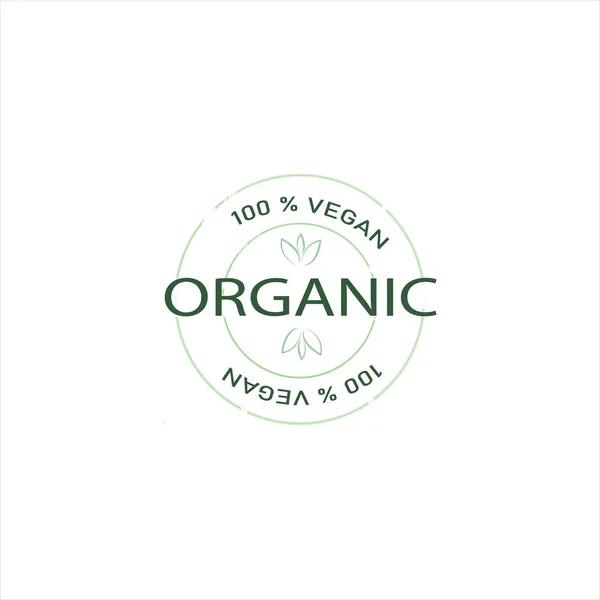 Органический Дизайн Логотипа — стоковое фото