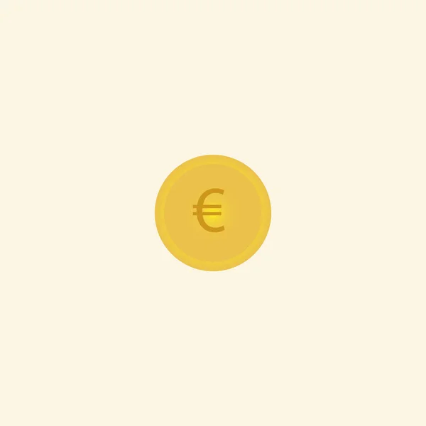 Argent Symbole Euro Icône — Photo