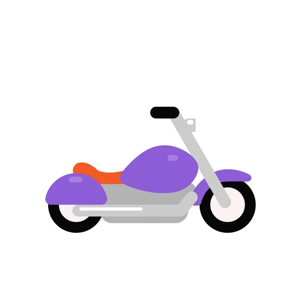 Web和Commercial摩托车矢量图标符号图形化矢量设计 — 图库照片