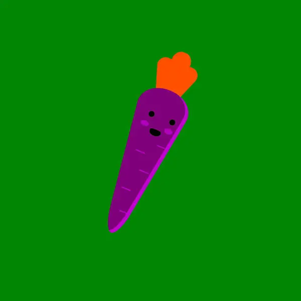 carrot vegetable icon isolated