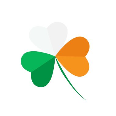 İrlanda bayrağı renginde yonca