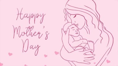 Anneler Günün kutlu olsun, el yapımı animasyon 4K