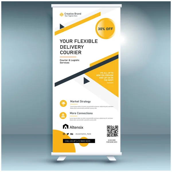 Modelleme pankartı ve web şablonu