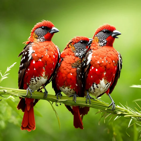 Nejkrásnější Papoušek Dobře Vypadající Ptáci — Stockový vektor