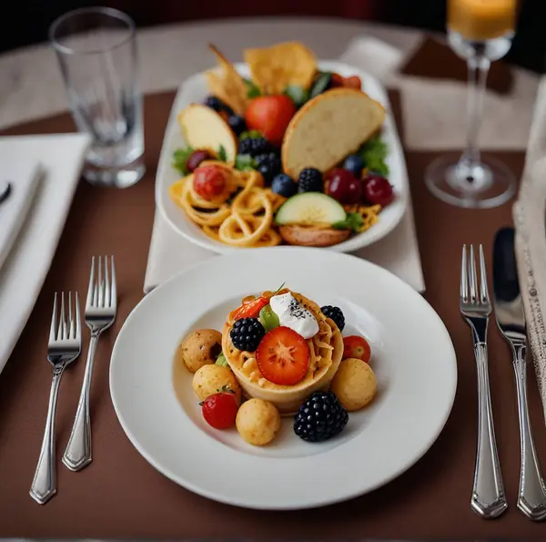 Çubuk patatesli Shawarma.