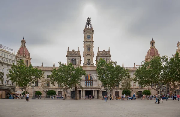 Валенсия Испания 2023 Ратуша Города Валенсии Построенная Инициативе Архиепископа Дона — стоковое фото
