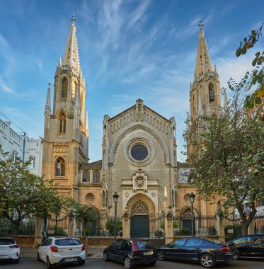 Valencia, İspanya; 11-14-2021 San Vicente Ferrer Bazilikası, Valencia