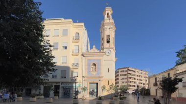 Valencia, İspanya; 9-28-2024 Valencia şehrinde İsa 'nın Kutsal Yüreği Kilisesi