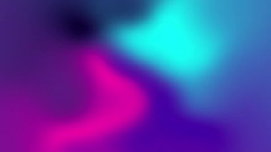4kUHD çözünürlük videosu. Çok renkli hareket eden soyut arkaplan bulanık. Soyut hareket eden renklerin gradyan arkaplanı. Renkli hareket grafikleri.